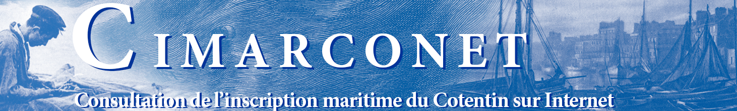 Cimarconet : Consultation de l’inscription maritime du Cotentin sur internet