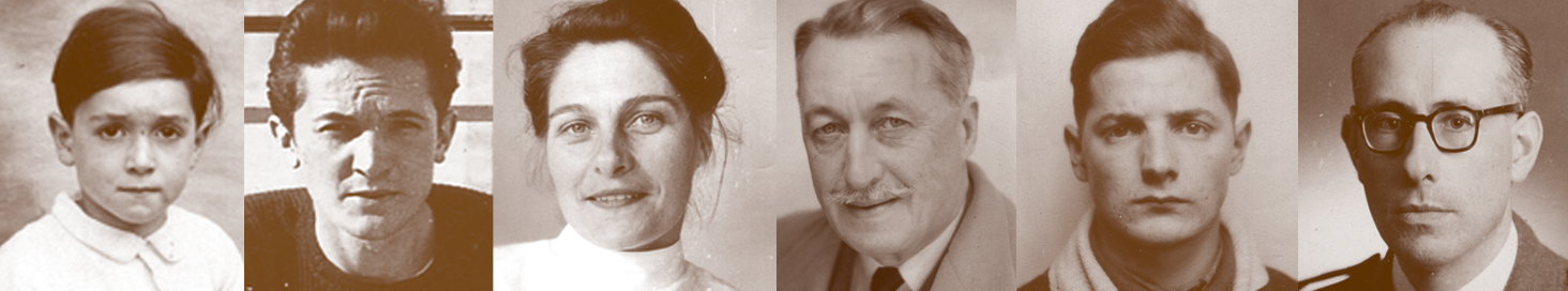 De gauche à droite : Raymond Levy (1936-1943), Raoul Lecostey (1920-1944), Yvonne de La Rochefoucauld (1902-1999), Albert Forcinal (1887-1976), Arsène Acen (1923-…), Jean Guyon des Diguères (1911-1985) De gauche à droite : Raymond Levy (1936-1943), Raoul Lecostey (1920-1944), Yvonne de La Rochefoucauld (1902-1999), Albert Forcinal (1887-1976), Arsène Acen (1923-…), Jean Guyon des Diguères (1911-1985)
